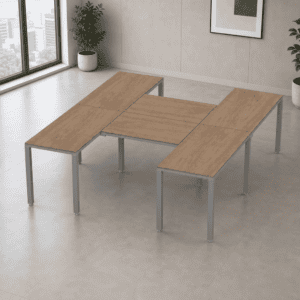 Escritorio en H Billydesk 240x210cm - Monarca-oxford