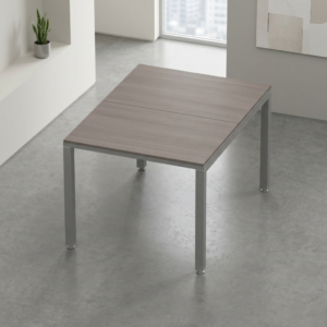Sala de Juntas 2 personas Billydesk 90x120cm - Ceniza-oxford