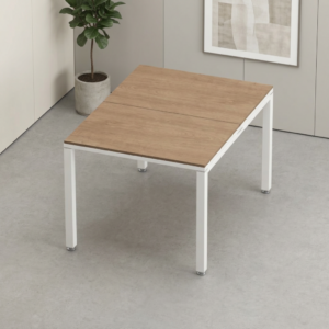 Sala de Juntas 2 personas Billydesk 90x120cm - Monarca-blanco