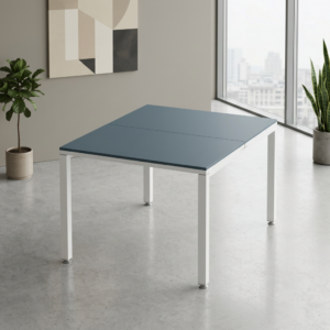 Sala de Juntas 2 personas Billydesk 90x120cm - Zafiro-blanco