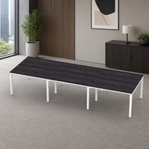 Sala de Juntas 8 personas Billydesk 360x120cm - Anahuac-blanco