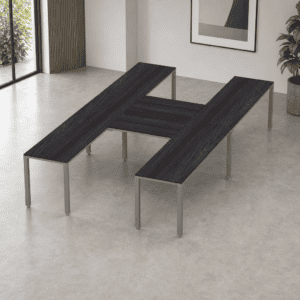 Escritorio en H Billydesk 360x210cm - Anáhuac-Oxford