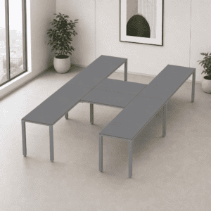 Escritorio en H Billydesk 360x210cm - Oxford-Oxford