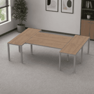Escritorio en H Billydesk 180x270cm - Monarca-Oxford