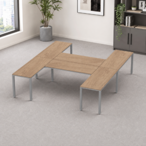 Escritorio en H Billydesk 300x270cm - Monarca-Oxford
