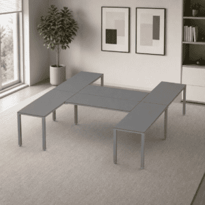 Escritorio en H Billydesk 300x270cm - Oxford-Oxford