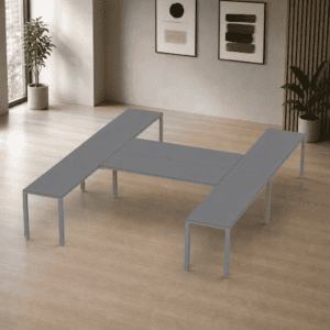 Escritorio en H Billydesk 360x300cm - Oxford-Oxford