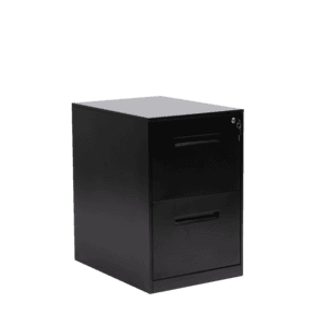 Archivero Vertical 2 Gavetas MC Desarmado (Negro)